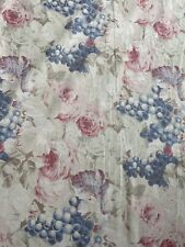 Designer Bennison Rosevine England Hand Print Linen Fabric Upholstery Wallpaper picture
