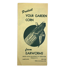 1952 USDA US Dept Of Agriculture Protect Corn From Earworms Pamphlet Vintage picture