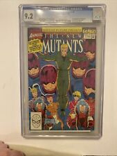 Marvel New Mutants Annual 6 CGC 9.2 1ST SHATTERSTAR Appearance Liefeld Cover picture