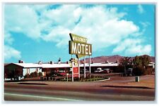 c1950's Hillcrest Motel Roadside Cars Barstow California CA Vintage Postcard picture