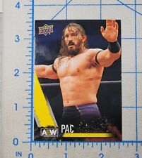2021 Upper Deck AEW Pac #21 Yellow Jazwares Parallel Card -  picture