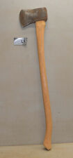 Big vintage Plumb 4 lb head logging axe collectible firewood tool new handle L2 picture