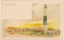 ATLANTIC CITY NJ - Absecon Lighthouse Tuck Private Mailing Card (1898-1901) picture