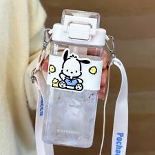 Sanrio Pochacco Water Bottle Large Capacity with Removable Straw 650ml picture
