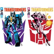 Transformers #5 Second Printing Cover A B Set picture