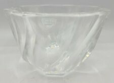 Orrefors Cut Lead Crystal Candy Condiment Bowl Made In Sweden  picture