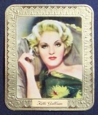 #10 Ketti Gallian 1936 Aurelia Film Star Embossed Cigarette Card picture