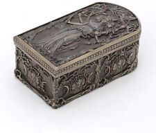 Cold Cast Bronze Greek Mythology God Hecate Trinket Box picture