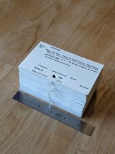 200 Vintage Library Card Catalog Cards picture