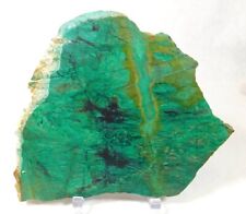 AWESOME BLUE/GREEN ARIZ0NA CHRYSOCOLLA WITH CUPRITE SLAB MUST SEE picture