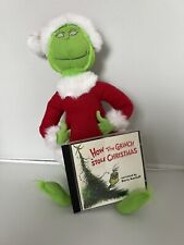 Hallmark Grinch Plush Vintage Dr. Seuss & Boris Karlof  CD picture