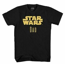 Star Wars Mens Tshirt Star Wars Dad Size SMALL Black Disney * NEW picture