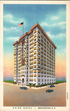 Vtg Postcard, Cairo Hotel, Washington's Tallest Building, Washington D.C. picture