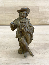 Antique Don Juan Spelter Metal Statue Figurine Sculpture 6