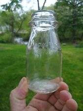 1932 1/2 Pt MILK BOTTLE from WENTZELL of WORCESTER MA Thomas R. Wentzell Dairy picture