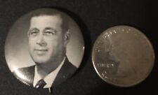 Vintage Unknown Executive or Politician Pin Button Photo on Pin Who Is This? picture