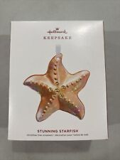 2019 Hallmark Stunning Starfish Ornament NIB picture