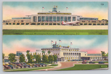 Postcard Terminal Washington National Airport Washington DC picture