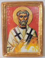 Saint Clement Clementius Klement Klemes Roman Catholic & Eastern Orthodox Icon picture