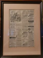 Harpers Weekly January 23, 1864 - Civil War, Professionally Framed Single Page picture