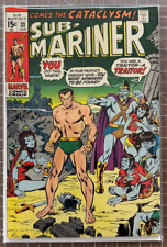 SUB-MARINER 33 1st Appearance NAMORA 1970 Bronze Age Marvel Comic 4.0-5.0 picture
