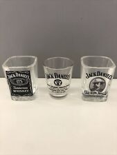 Lot of 3 Jack Daniels Whiskey  Drinking Glasses - Old No. 7 - Distillers picture