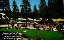 Postcard Paramount Lodge Hotel and Cottages in Big Bear Lake, California picture