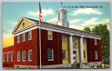 Postcard United States Post Office Martinsville Virginia VA  picture