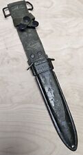 WWII US Army M8 Scabbard for M3 Trench Knife Or M1 Carbine Bayonet picture