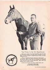 Ted Finley Appaloosa Horse Club Western Cowboy Rough Country Vintage Print Ad picture