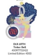 Disneyland resort 69th anniversary tinkerbell pin presale  picture