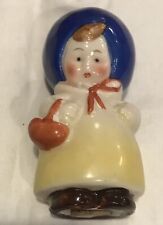 Vintage Goebel  Germany Pepper Shaker Girl With Plum As A Hat HTF P60 picture