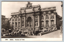 c1950s Italy ROME The Trevi Fountain Foreign Vintage Postcard picture