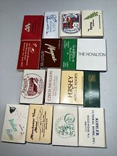 Vintage Matchbook Advertising Boxes Assorted LOT OF 16 Some Boxes Have Matches picture