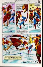 Original 1979 Captain America 238 page 26 Marvel Comics color guide art: 1970's picture
