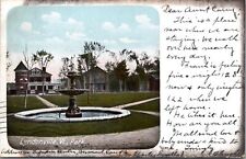 Postcard VT Lyndonville Vermont Park 1909 picture