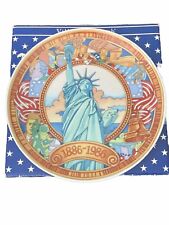 Vintage Collector Plate Statue Of Liberty 1886-1986 Villeroy & Boch Renee Faure picture