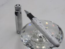 GORGEOUS GREAT WRITERS LUXURY SERIES WHITE/SILVER ROLLER BALL PEN picture