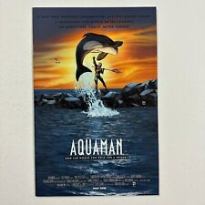 AQUAMAN 40 FREE WILLY MOVIE POSTER HOMAGE VARIANT (2015, DC COMICS) picture