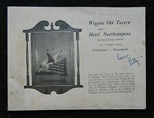 1930's WIGGINS OLD TAVERN & HOTEL NORTHAMPTON MA MASSACHUSETTS HISTORY BOOKLET picture