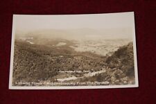 Looking Toward Middleboro Kentucky From the Pinnacle Postcard - Real Photo RPPC picture