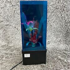 Fiber Optic Flower Lamp Plays Music Vintage Colorful 1980s Color Changing picture