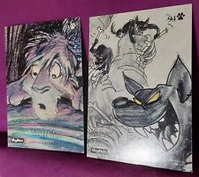 From the Art of THE LION KING by Hyperion SKETCH CARDS Walt Disney Company picture