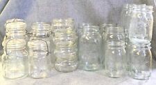 Mix Lot Of 22 Ball Ideal / Mason Canning Jars with Some Lids picture