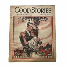 Vintage Good Stories Women's Magazine Jan 1932 Advertising Quack Medicine Tips picture