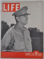 LIFE MAGAZINE December 8, 1941 Douglas MacArthur picture