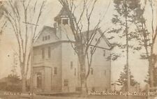 c1909 Postcard; Poplar Grove IL Public School, Boone County picture