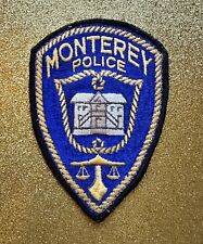 Monterey California Police Patch (1st Issue) 4