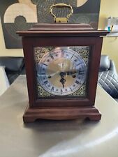 Vintage Howard Miller Mantel Clock 612-437 Made in USA/German Movement + w/Key picture