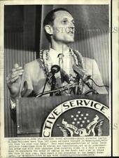 1970 Press Photo Draft Director Addresses Youth Advisers Run Draft Lottery picture